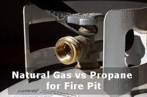 natural gas vs propane for fire pit answer