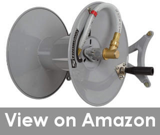 best metal garden hose reel
