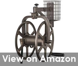 stainless steel garden hose reel 