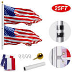 wevalor flag pole kit