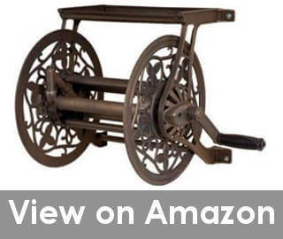 sturdy metal hose reel