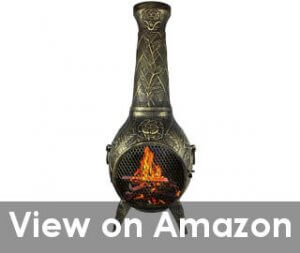 easy-to-maintain chiminea