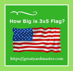 how big is 3x5 flag