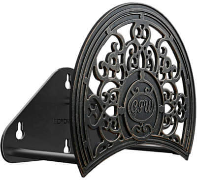 GOFORWILD Decorative Garden Wall Hose Holder