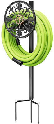 GOFORWILD Garden Durable Freestanding Hose Rack